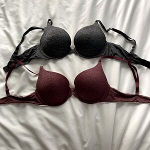 TWO VS push up bras